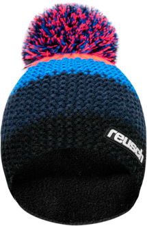 Reusch Enzo Beanie 6180010 7333 black blue front